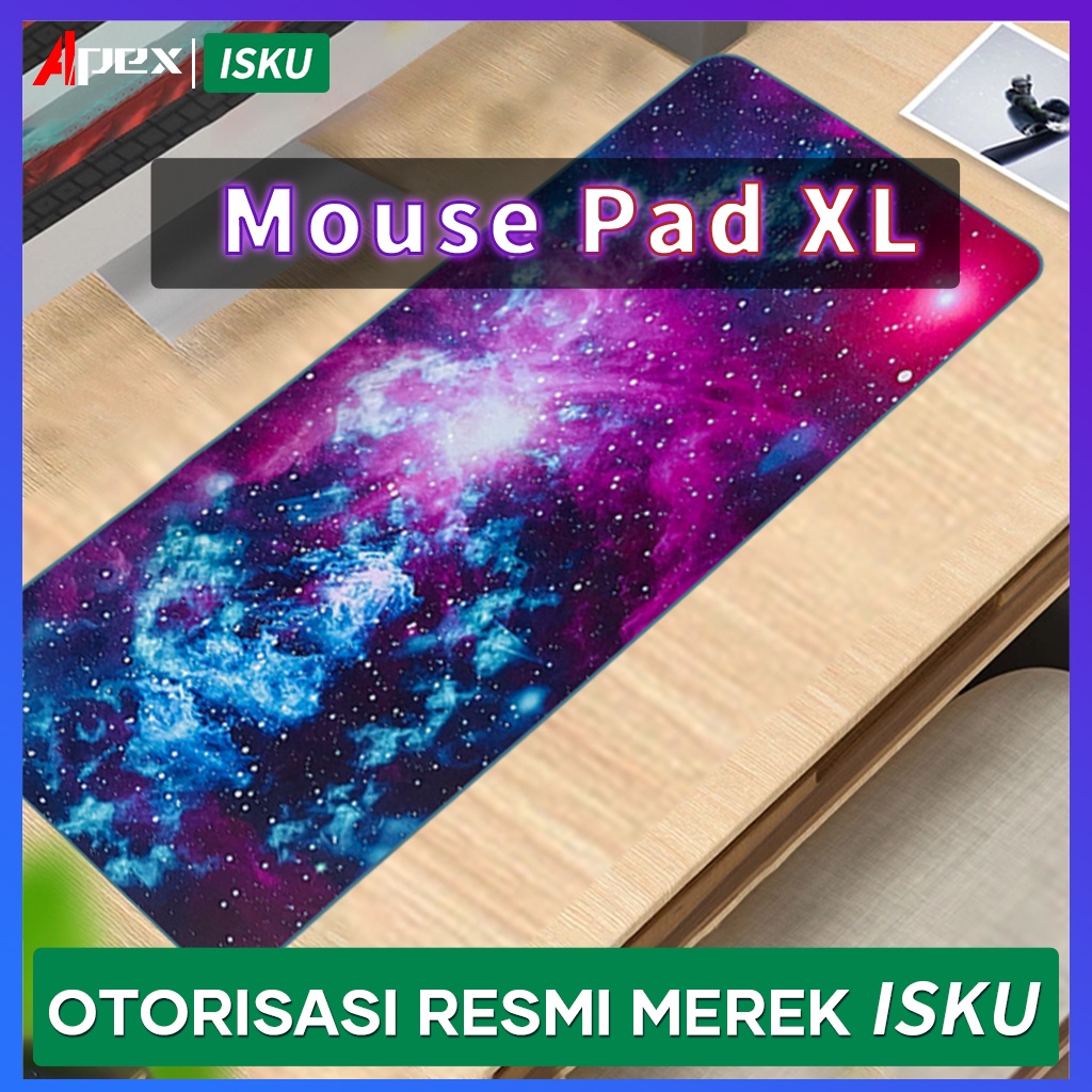 Mouse pad Gaming XL Peta Dunia Mousepad Besar/Alas keyboard