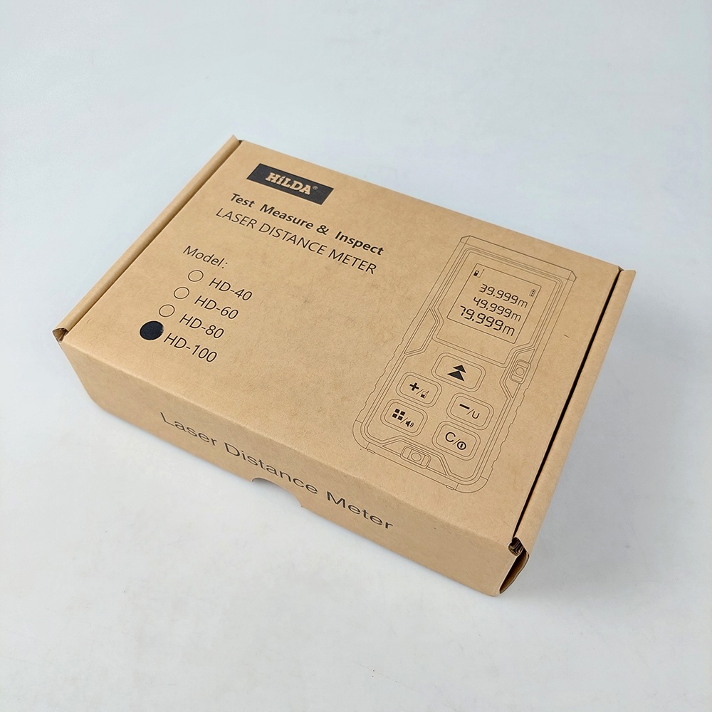 Hilda Meteran Digital Laser Rangefinder Inframerah 100M - Black - U7OT0CBK