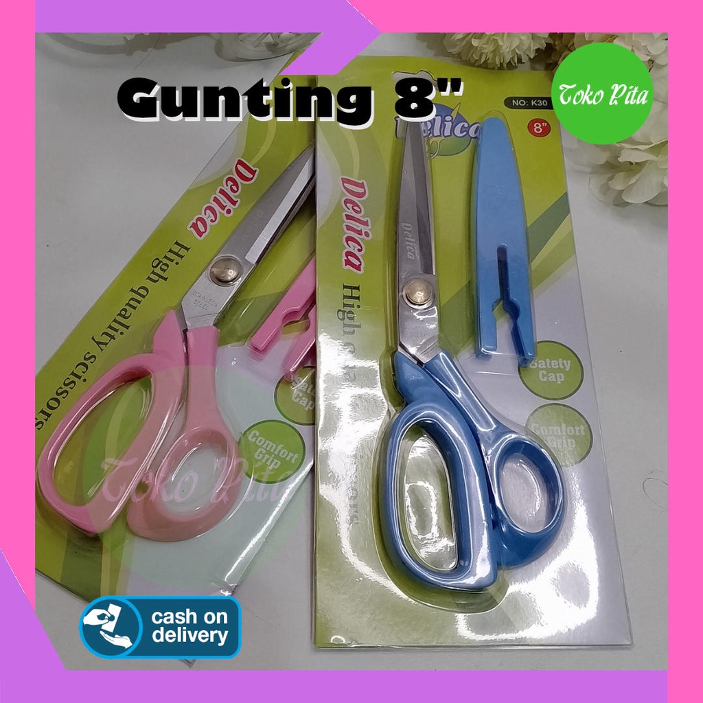 

Gunting Delica 8 inch (alat craft / kerajinan)