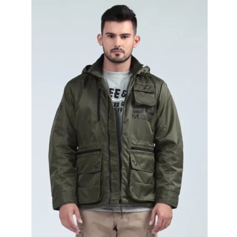 JAKET HOODIE MGEE HUNTER C007 - GREEN