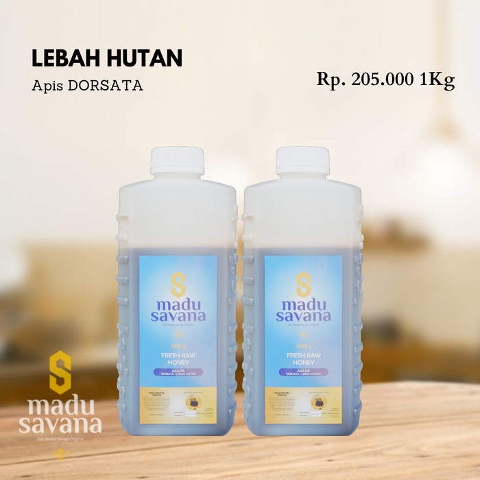 

Madu SAVANA Madu Hutan Liar Asli Murni 1 kg Nektar BUNGA 100% Pure Raw Honey Alami Madu Lebah Dorsata Terbaik