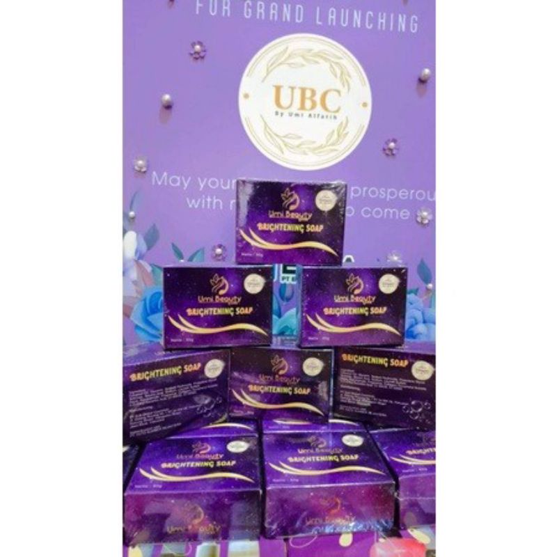 BRIGHTENING SOAP UBC UMI  BEAUTY