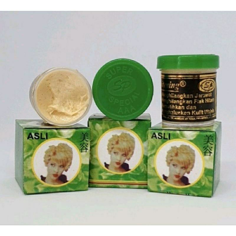 CREAM SP HIJAU / PUTIH AAA EMBOS ORIGINAL 𝗟𝗨𝗦𝗜𝗡𝗔𝗡