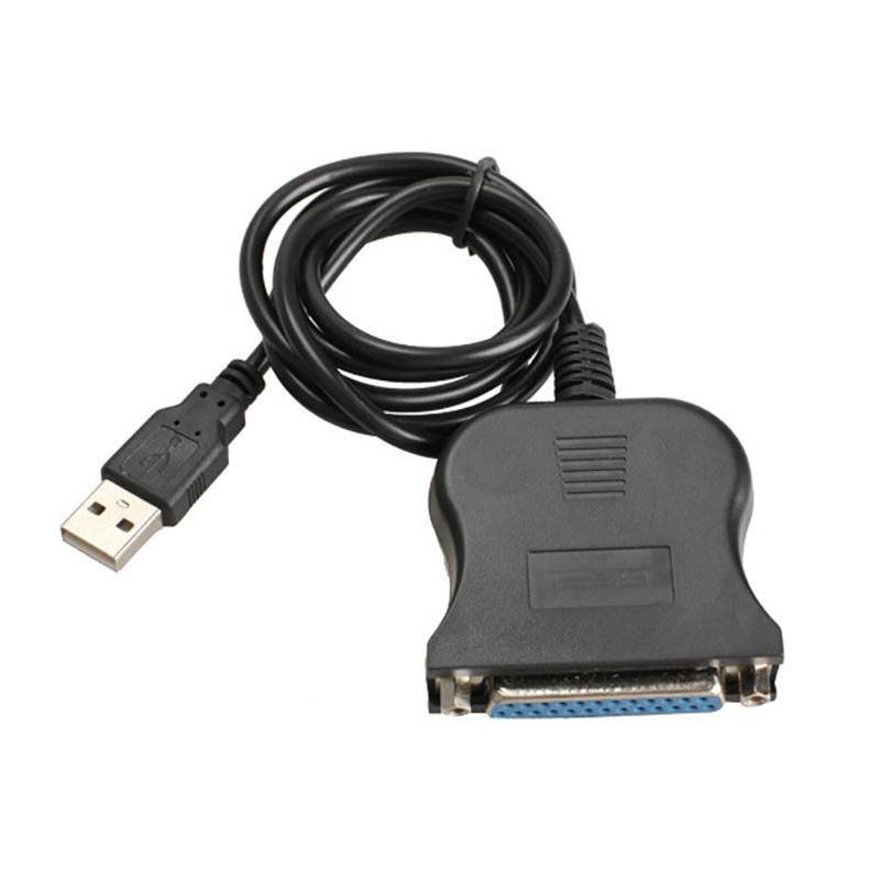 Btsg 80cm USB to DB25 25Pin Paralel Port Printer Converter Kabel USB2.0 Adaptor