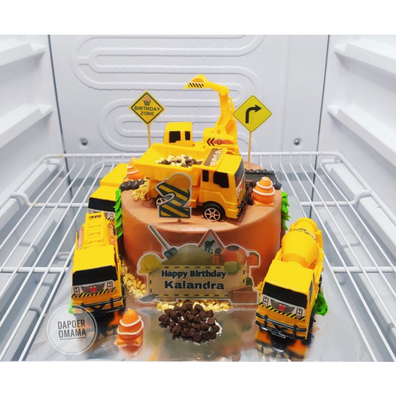 

kue ulang tahun beko / eskavator