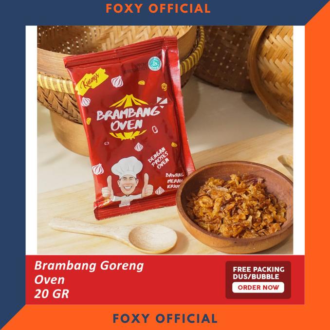 

Bawang Goreng Oven / Bawang Merah Oven isi 10 200gr