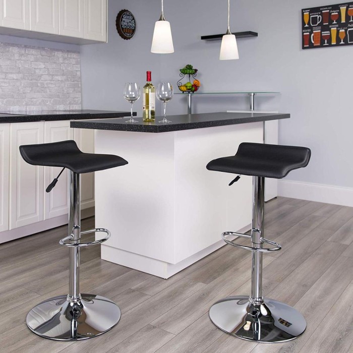 PRODUK BARU kursi hidrolik persegi bar chair cafe kitchenset minimalis barstool SJY-4/7/9/10 Sutera99