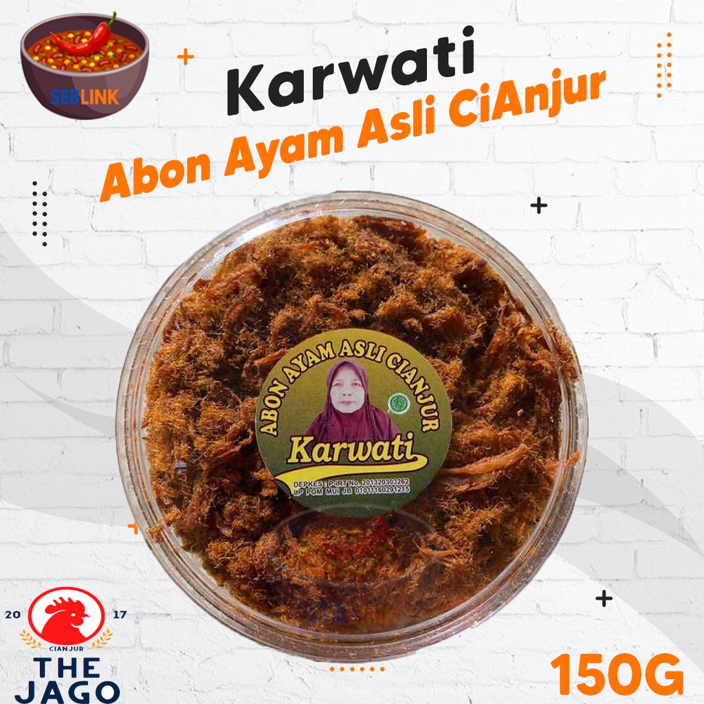 

Karwati Abon Ayam Asli Ci Anjur 150G