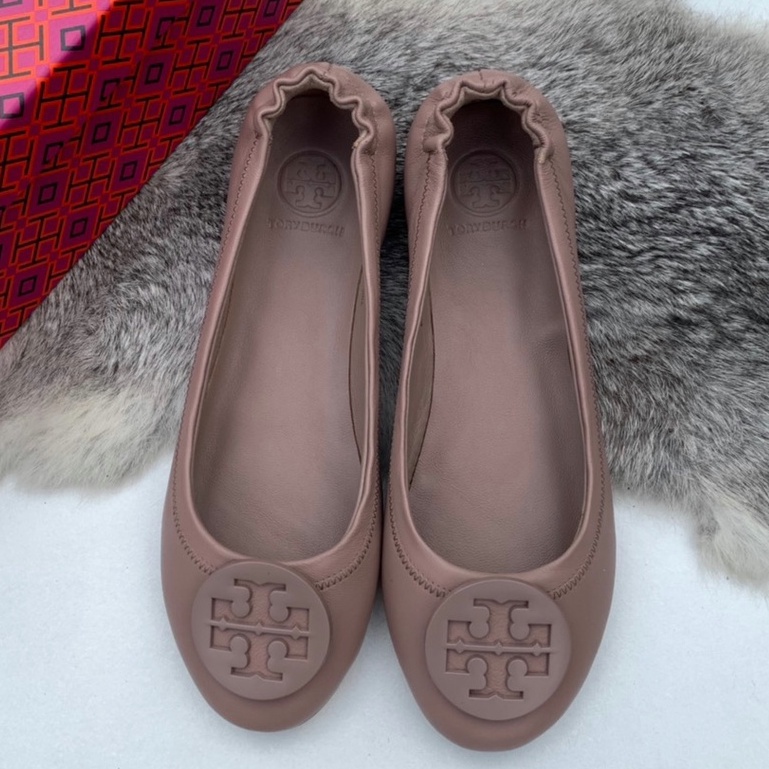 [Instant/Same Day] Original TB STB01  Ori  Sheepskin ladies flat shoes flat shoes  xie