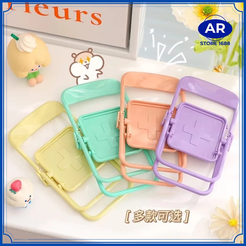 STAND HP KURSI MACARON / STAND HOLDER HP MODEL KURSI / HOLDER HP KURSI LIPAT / FOLDING CHAIR STAND HOLDER-AR STORE1688