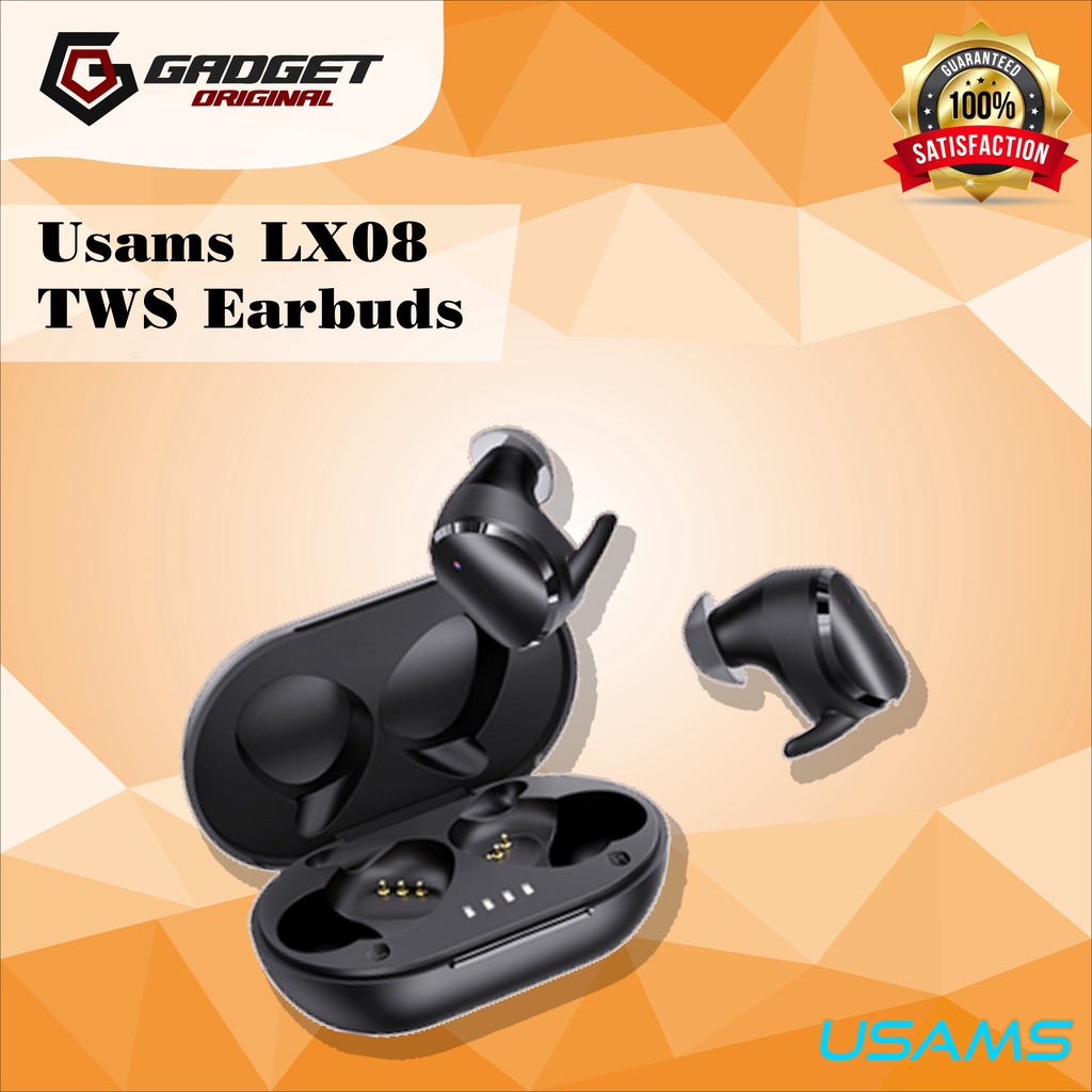 Usams True Wireless Stereo Bluetooth Earphone Earbuds TWS LX08