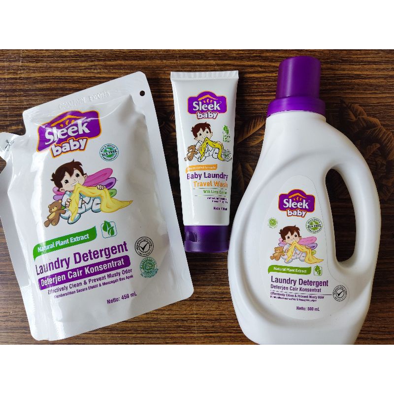 Sleek Baby Laundry Detergent SLEEK BABY sabun cuci pakaian bayi