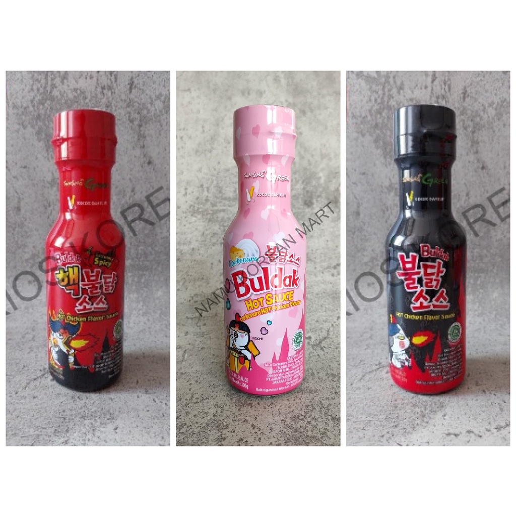 

Samyang Sauce / Saus Samyang Buldak / Samyang HALAL / Spicy Sauce / Samyang Nuclear / Samyang Carbo / Saus Pedas Korea