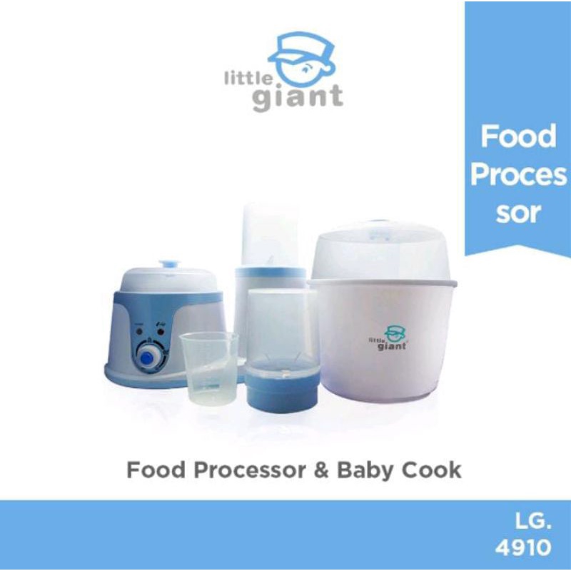 MULTI FUNCTIONAL FOOD PROCESSOR &amp; BABY COOK LITTLE GIANT