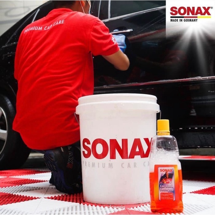 SONAX CARWASH SHAMPOO 1L ORI DIY 314-341 Shampo Cuci Mobil Motor