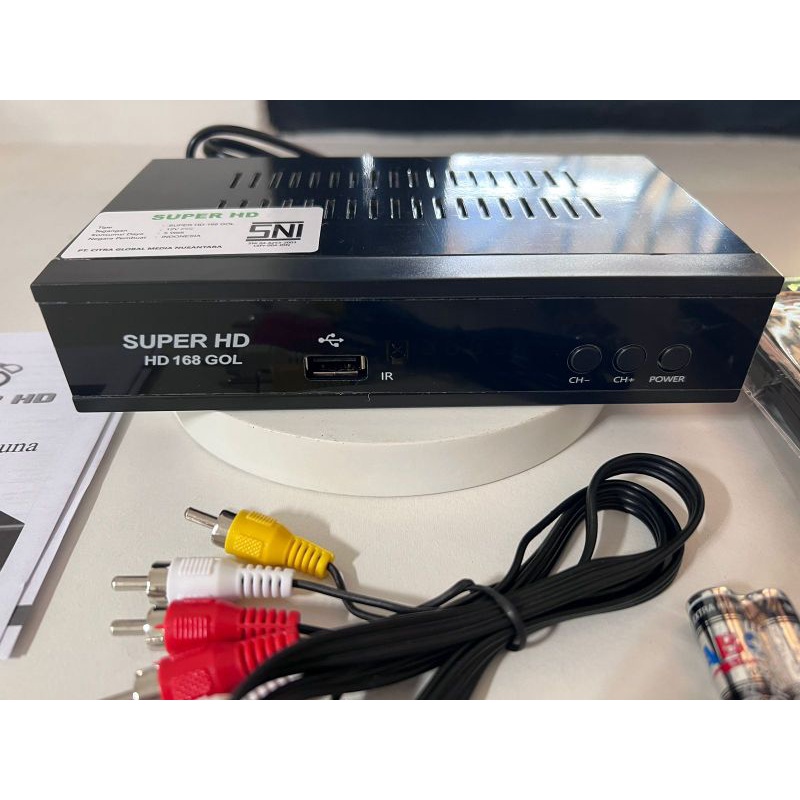 Jual STB SET TOP BOX DIGITAL super hd 168 GOL KOMODO Shopee Indonesia