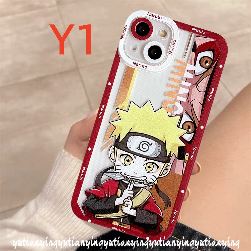 Realme C35 8i 9 9Pro Plus 9i GT C12 C15 C31 C30 C25 C25s C25Y C20 C11 C21 C3 C21Y C20A 8Pro 8 6i 5i 5 5s Kartun Animel NARUTO Cute Sasuke Dan Shikamaru Soft TPU Clear Case