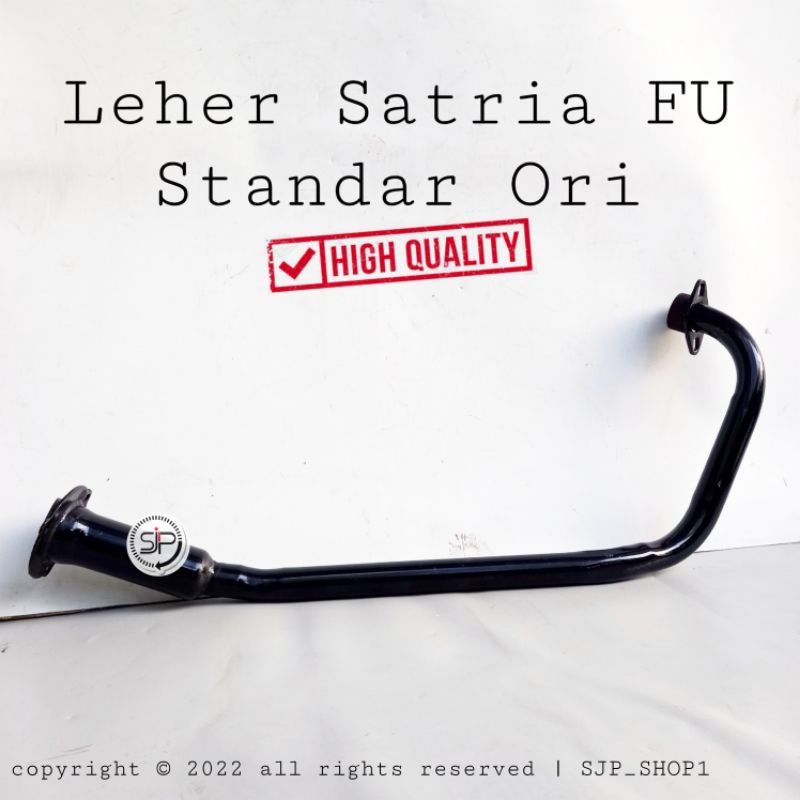Leheran Satria Fu standar Ori leher knalpot satria fu