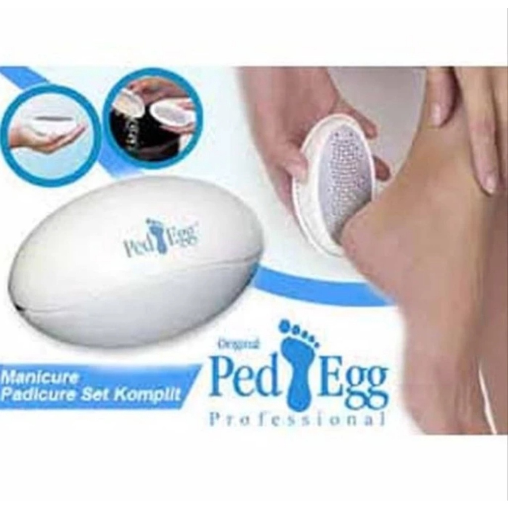 Ped Egg Alat Penghalus kaki Pecah kapalan Kulit Mati