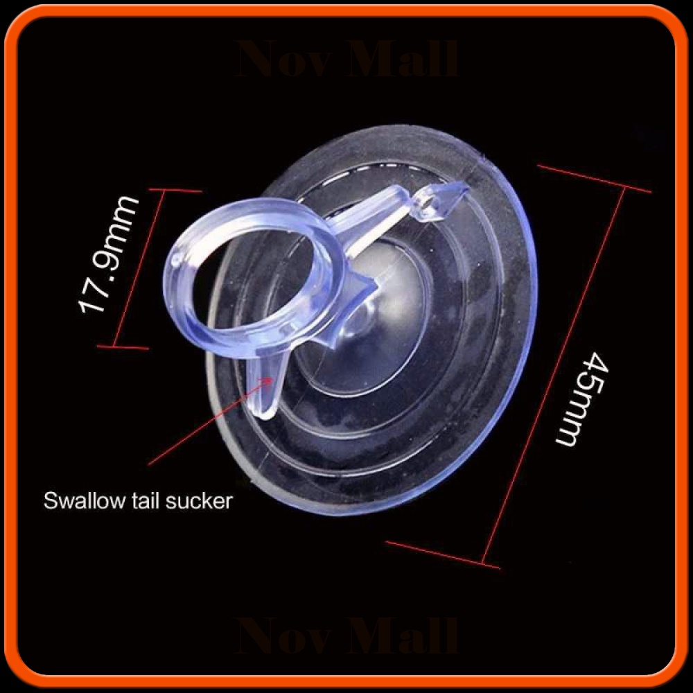 Alat Tempel Dinding Suction Cup Hook 45 mm 10 PCS -ST757