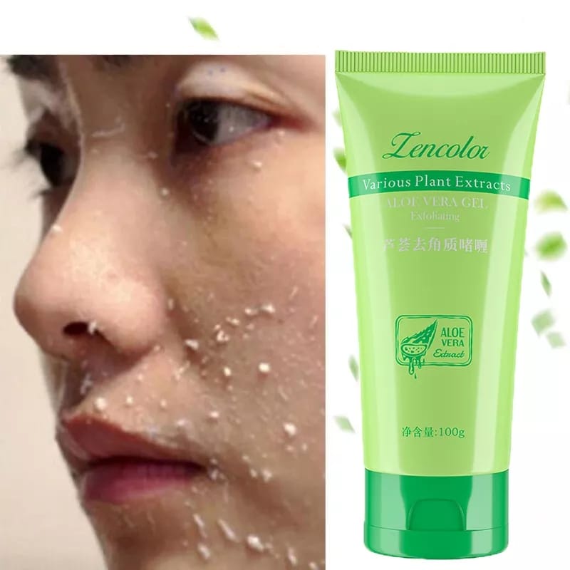 Zencolor Aloe Vera Centella Exfoliating Asiatica Peeling Gel Eksfoliasi Kulit Wajah Exsfoliasi 60g