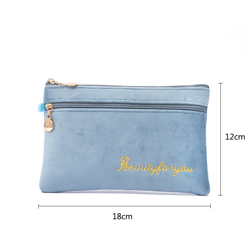 Simply Craft ID - Pouch Dompet Make Up Kawai Pouch Resleting Tempat Alat tulis Pouch Makeup Skincare Travel Pouch Dompet Mini Pouch Mini