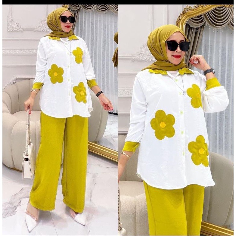 Setelan Celana AINA SET || AINA SET || One Set AINA || Realpict COD