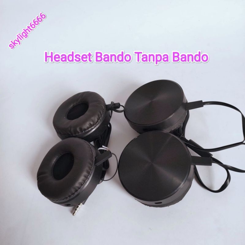 Headset Bando Tanpa Bando Returan