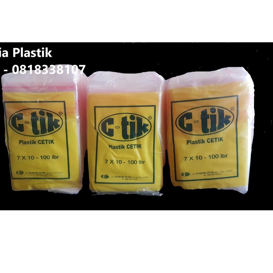 

Ready Murah Plastik Klip C-tik ukuran 7x10