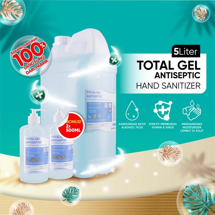 Hand Sanitizer Total Gel 5 Liter