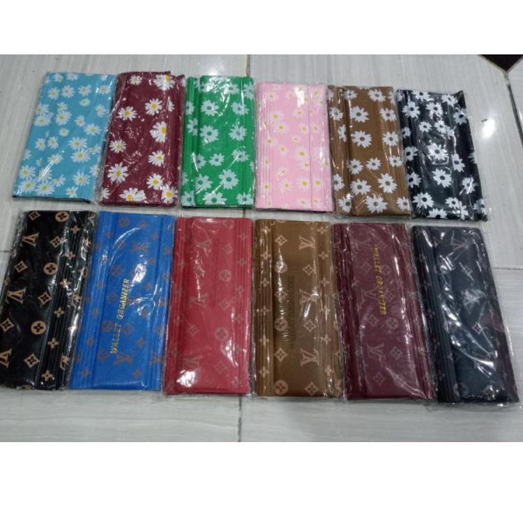 ↥ Dompet bulanan wallet organizer - Dompet Disiplin - Dompet kulit harian - Dompet arisan ㊫