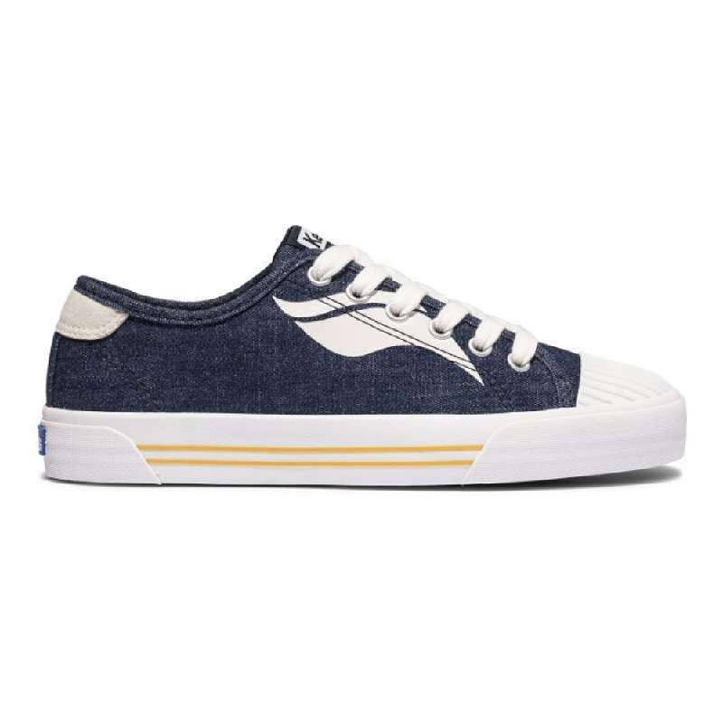 Sepatu Sneakers Wanita Keds Crew Kick Denim
