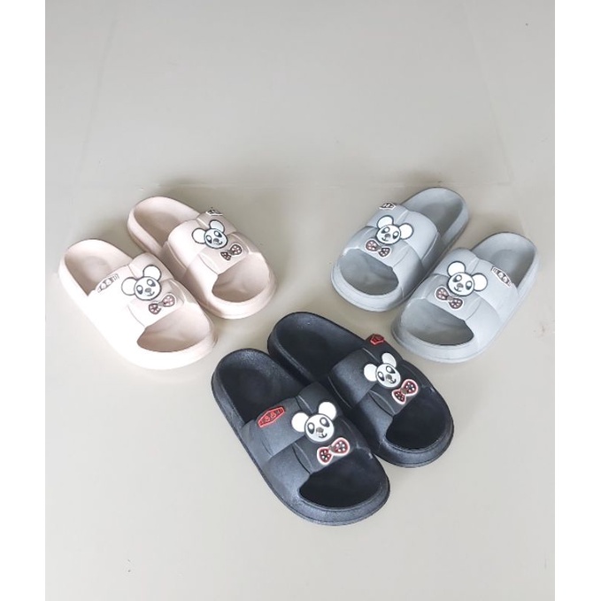 Sandal Wanita Karakter 3D  Sandal Motif Accesories Bintang Love Sandal Empuk Karet