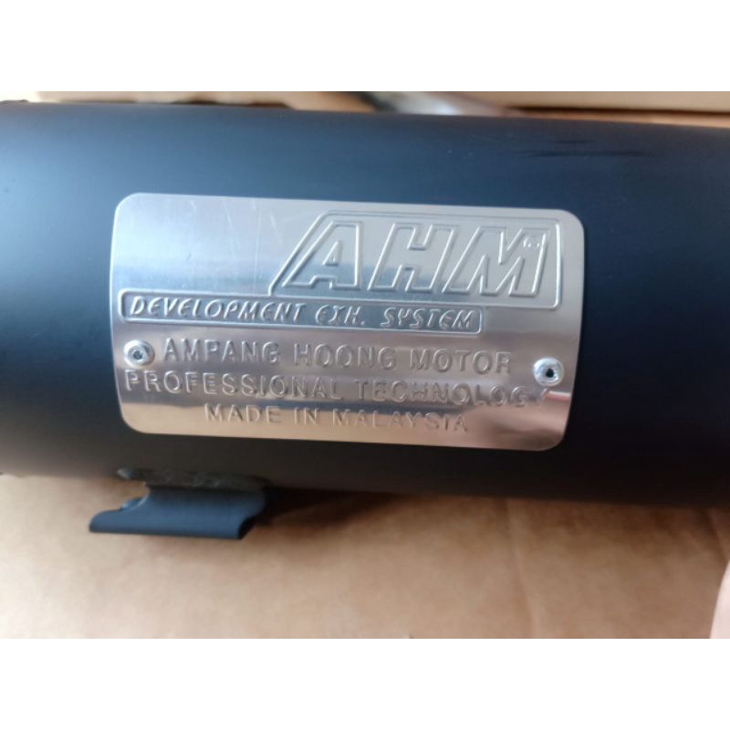 Knalpot Standar AHM RACING PCX 150 Knalpot AHM MALAYSIA original standar racing PCX 150 new LOKAL KN