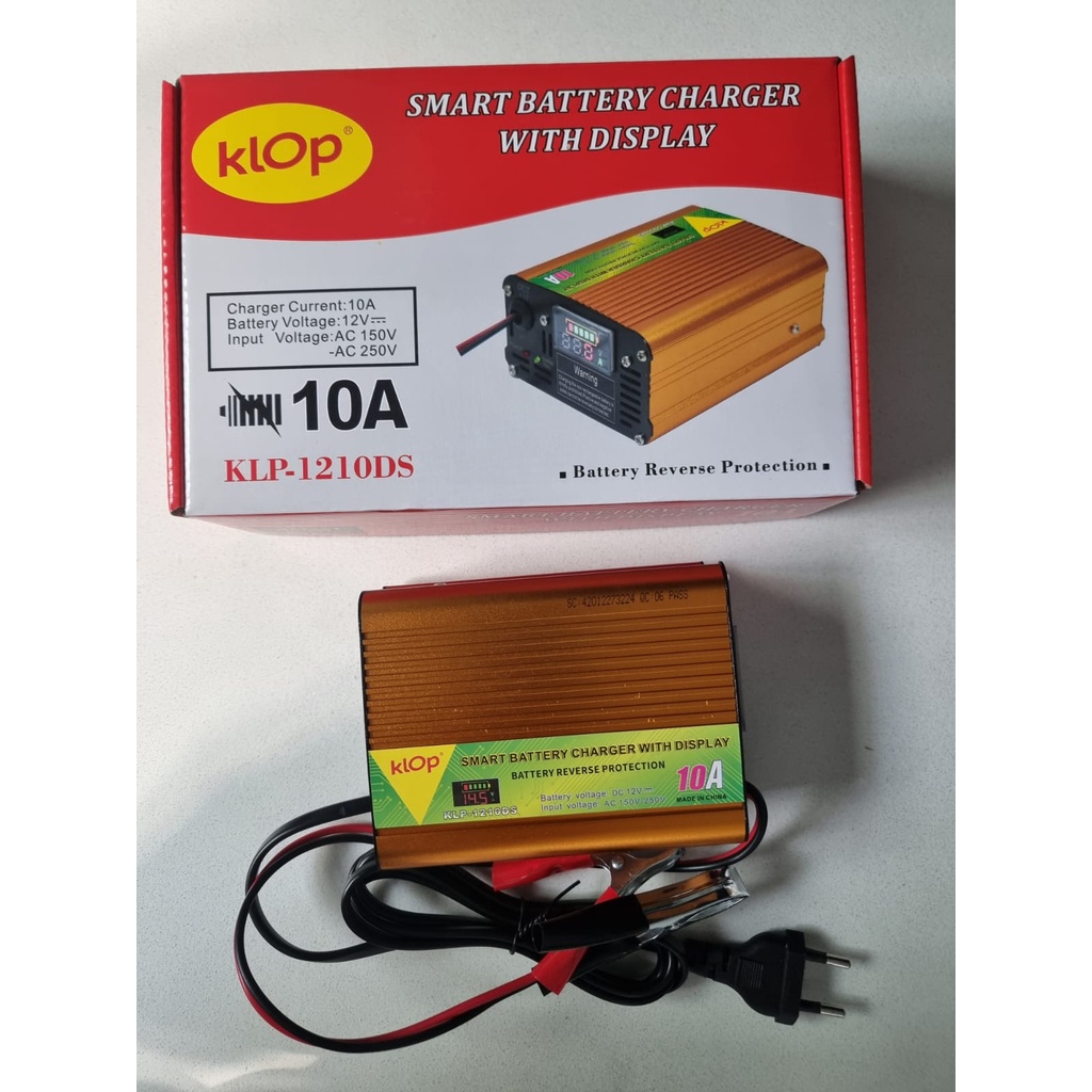 CHARGER AKI ISI ULANG AKI 10 AMPERE