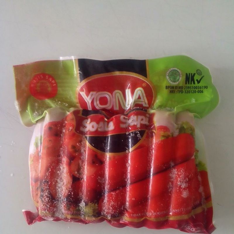 

yona sosis sapi 450g