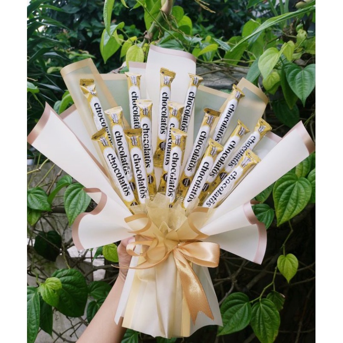 

Buket Snack | Buket isi Snack chocolatos | Snack Bouquet