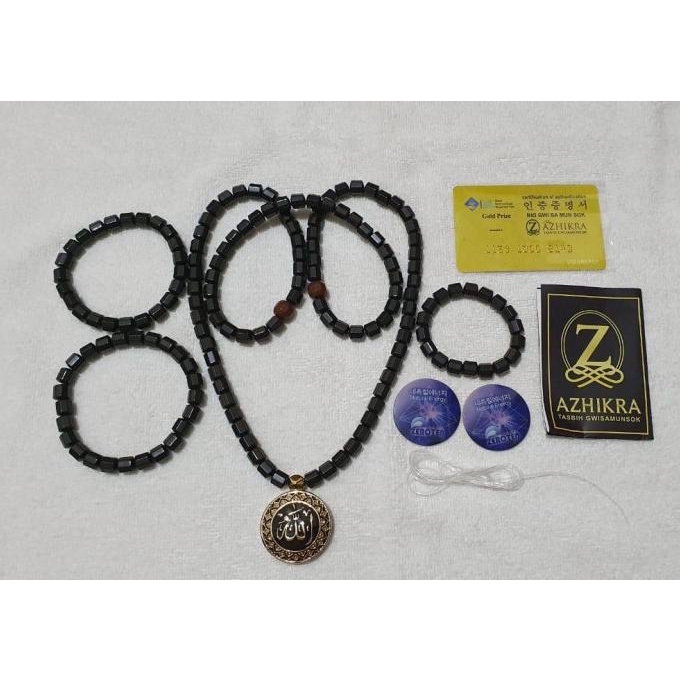 TERBARU AZHIKRA - AZIKRA Kalung Kesehatan - Tasbih Azikra - Original