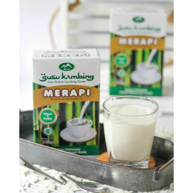 

SUSU kambing etawa bubuk MERAPI 100% Murni