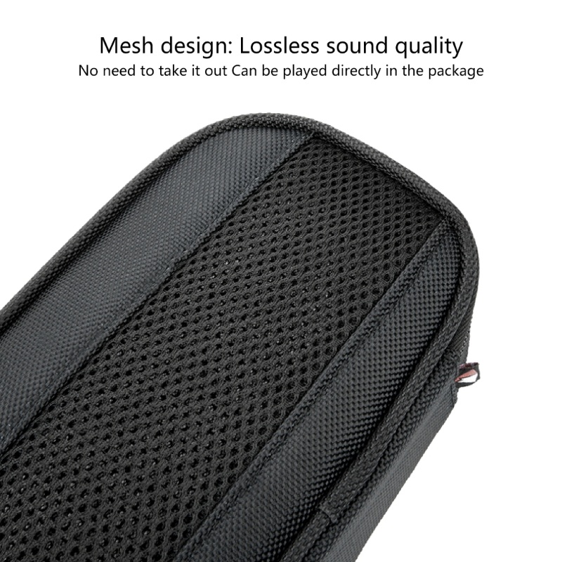 Zzz Tas Jinjing Hitam Tempat Penyimpanan Travel Untuk Bose Soundlink Flex Wireless Speaker