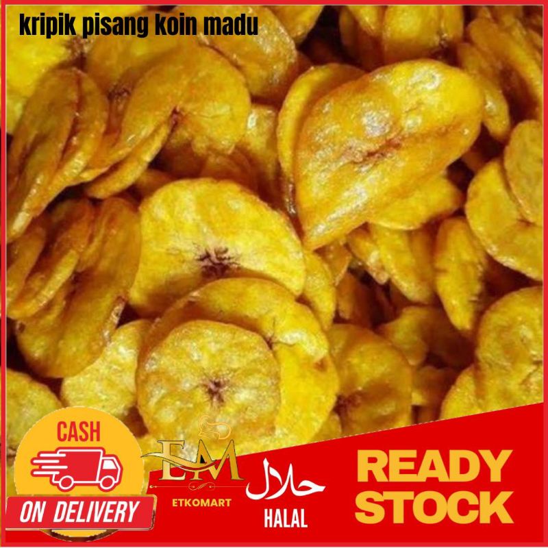 

250 GR KRIPIK PISAN KOIN CARAMEL MANIS