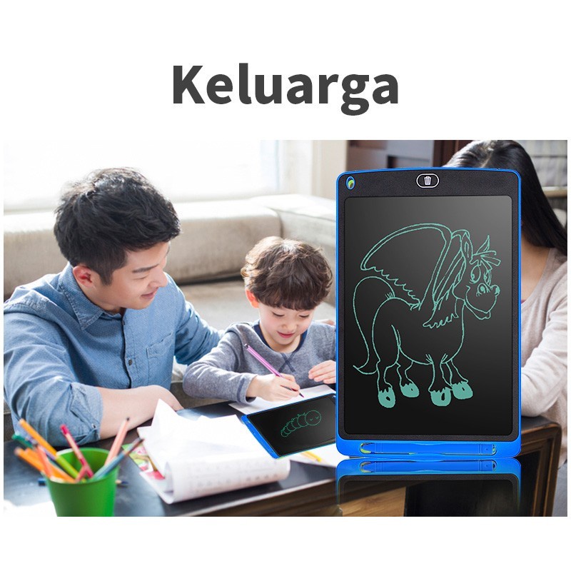Lcd drawing writing tablet 8.5 inch/mainan papan tulis ipad anak