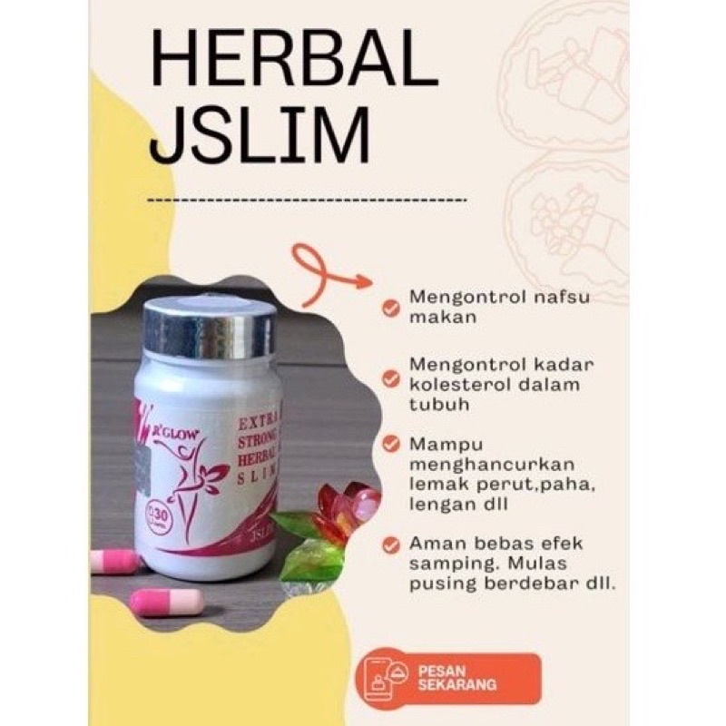 PIL DIET JSLIM HERBAL EXTRA STRONG