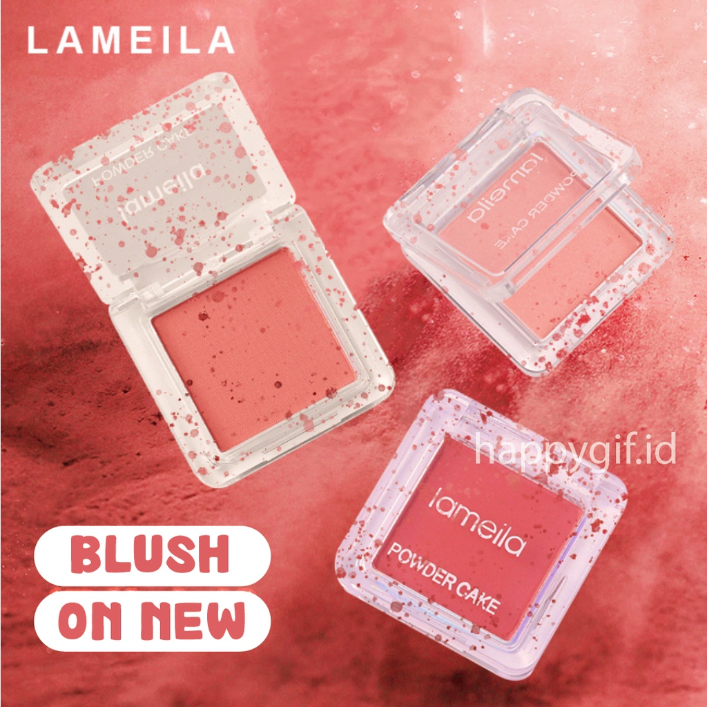 LAMEILA Blush On Anti Air Tahan Lama Palette Matte LA198 3591