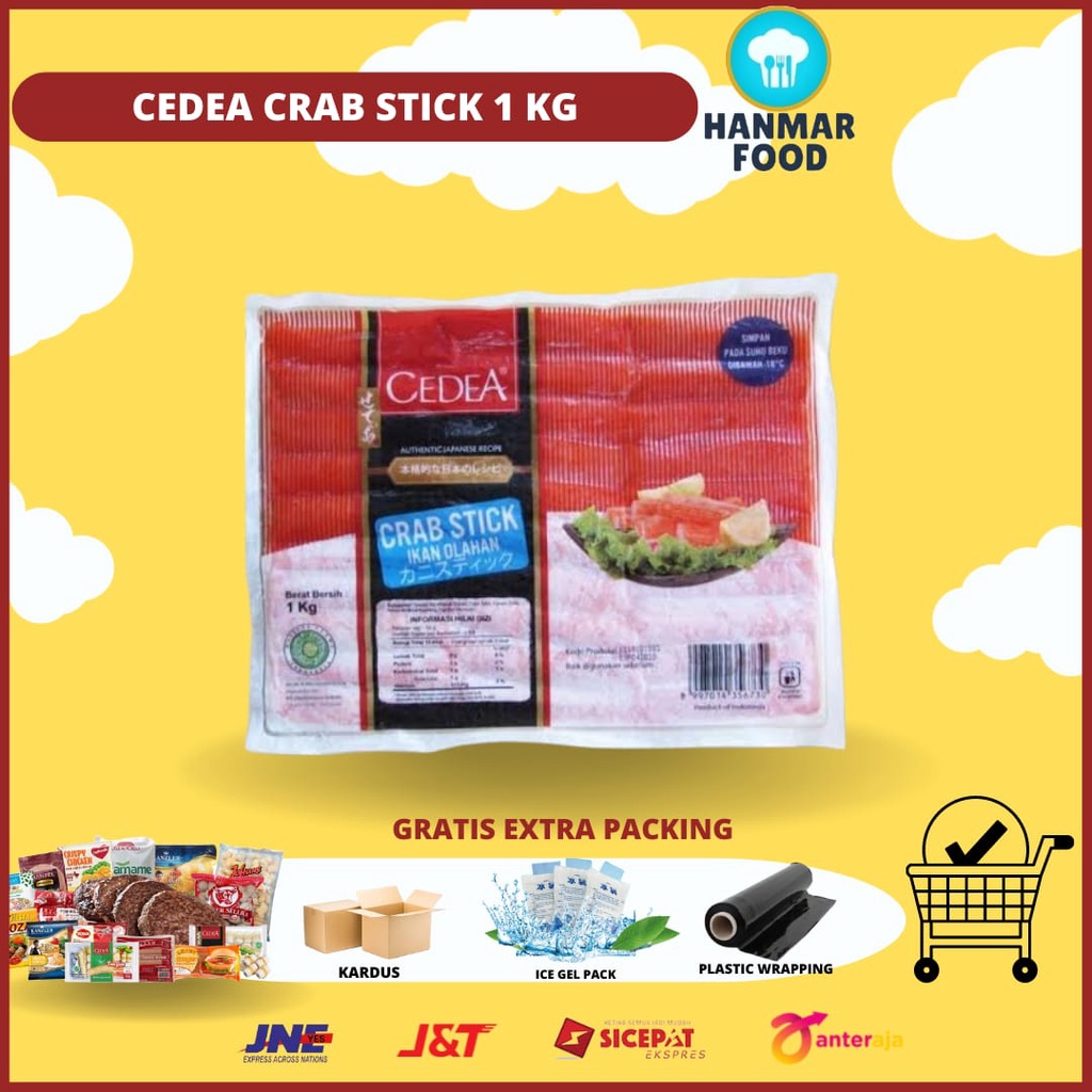 

Cedea Crab Stick 1 Kg Enak