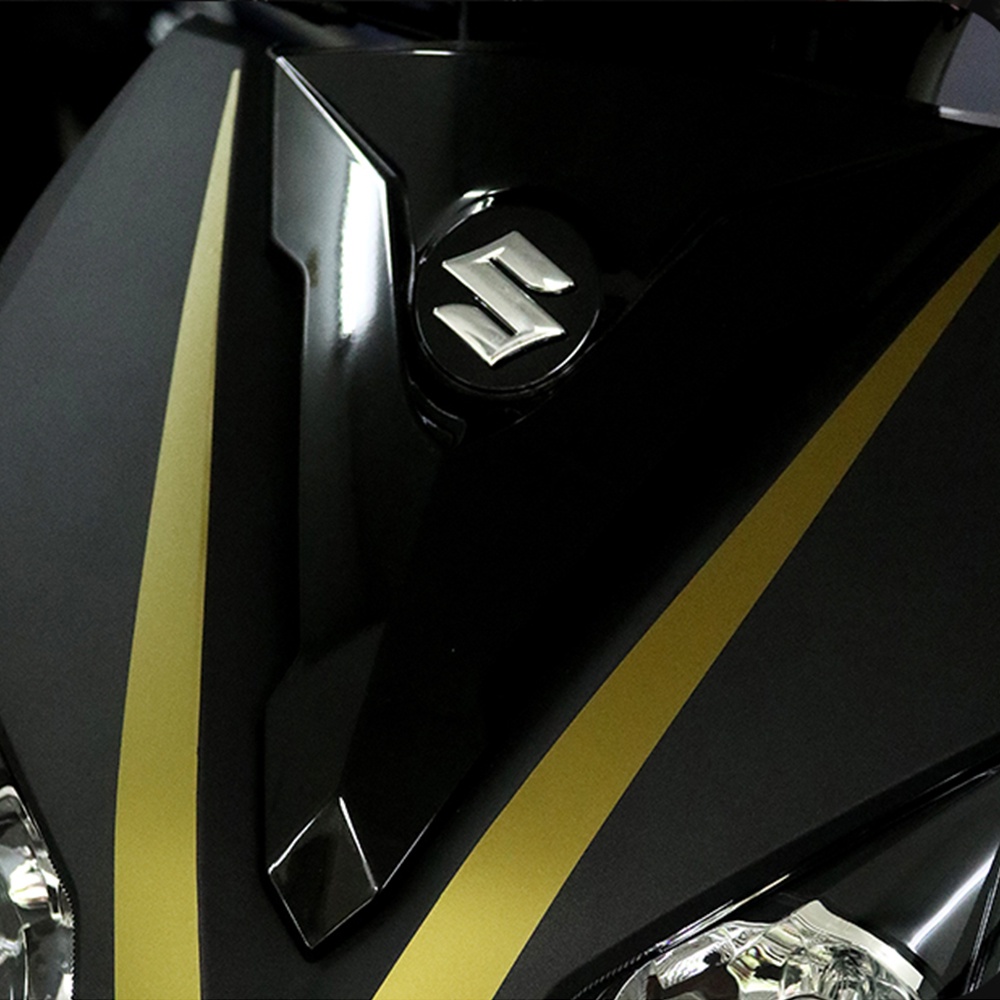 Suzuki Fairing Stiker Reflektif Depan Kepala Deca Motor Modifikasi Decal Helm Dekorasi Untuk SUZUKI UY125 NIGHTCAT Style