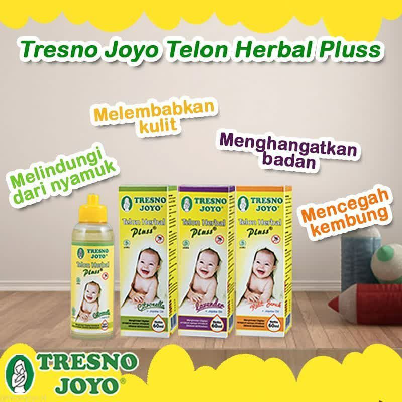 Tresno Joyo Balsem Telon - Minyak Telon Herbal Pluss 60ml