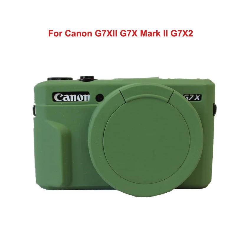 Untuk Canon EOS R R R R5 R6 M50 G7X Mark II Fotografi Aksesoris Tas Karet Cover Pelindung SLR Kamera Lembut Silikon Body Case