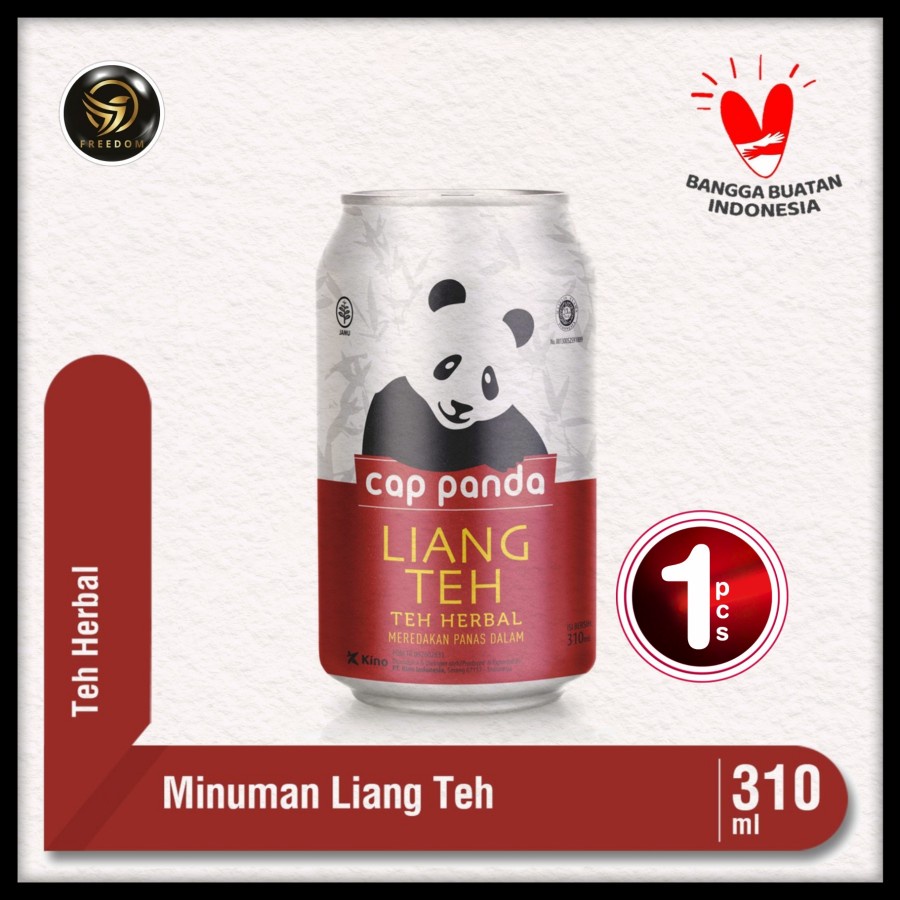 Jual Cap Panda Minuman Liang Tea / Teh Kaleng 310 ml (Kemasan Satuan