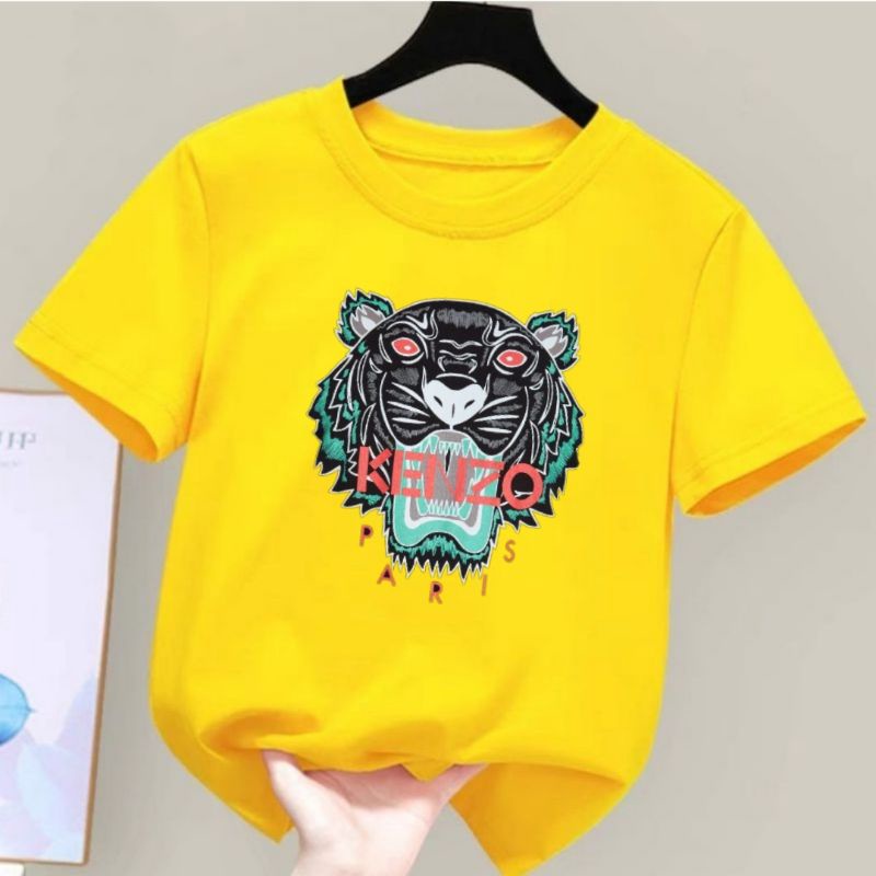 kaos anak laki laki 1-10tahun kualitas bagus bahan katun knz macan